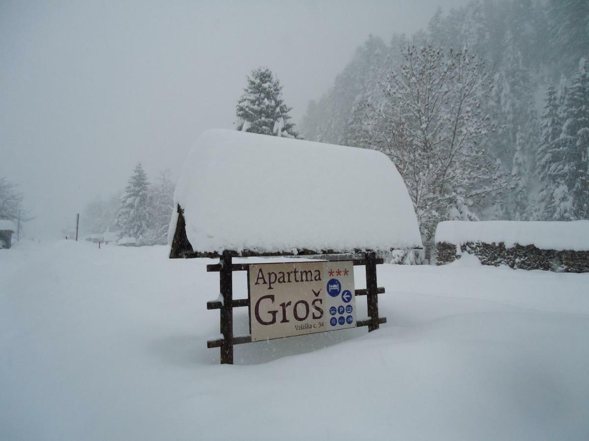 Apartmaji Gros Kranjska Gora Exterior foto